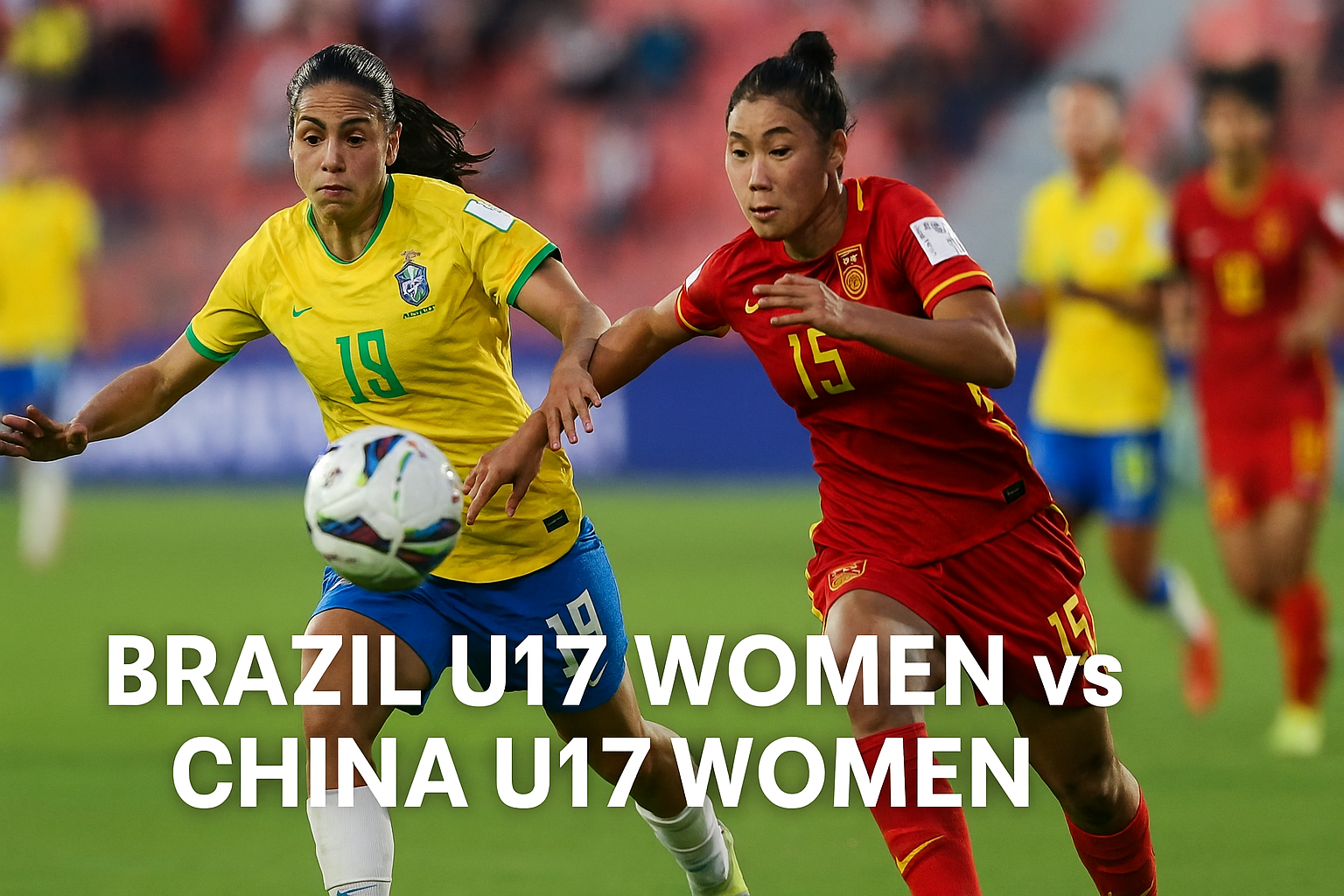 Link Score808 Resmi Brazil U17 Women vs China U17 Women Piala Dunia U-17 28 Oktober 2025 - Pertandingan Prestisius yang Menyatukan Dunia Remaja Wanita
