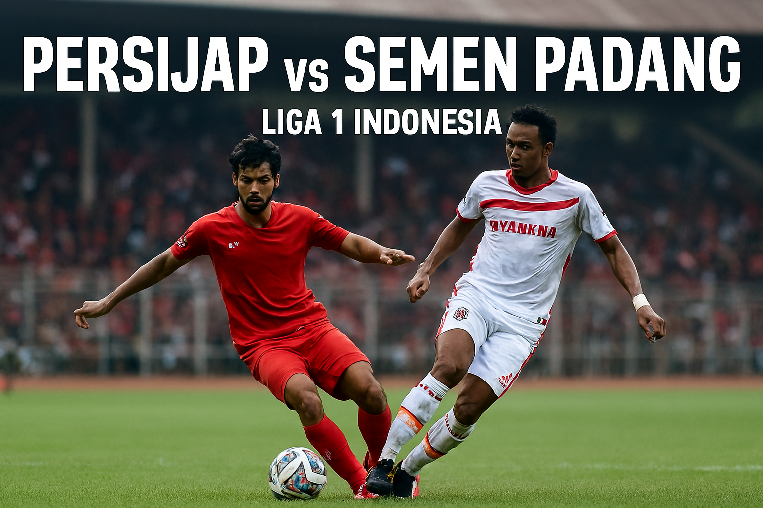 Link Cepat Persijap vs Semen Padang Liga 1 Kick Off 15.30 WIB Melalui Score808 - Saksikan Langsung Pertarungan Seru di Liga 1 Indonesia