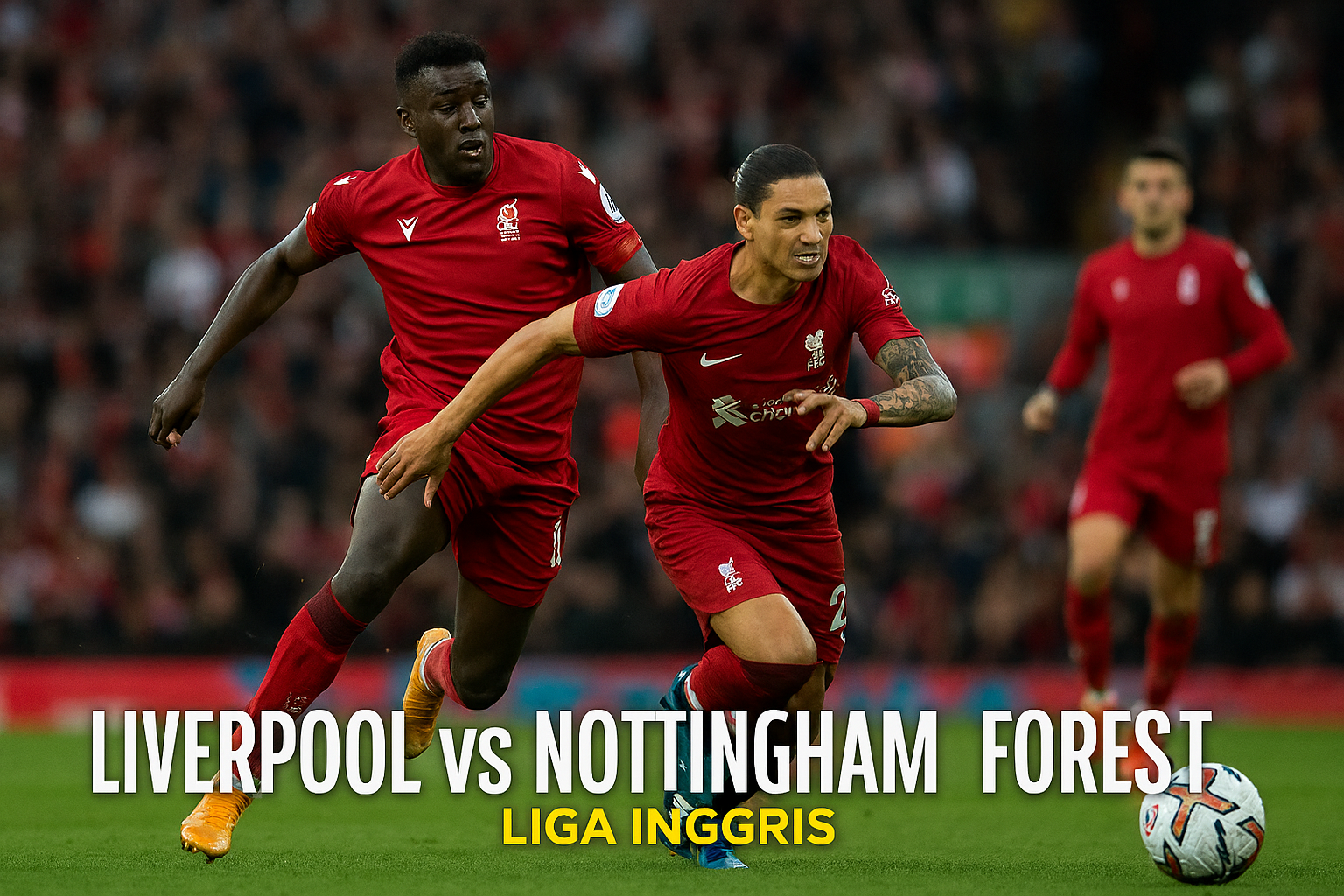 Liverpool vs Nottingham Forest Live 22.00 WIB: Tautan Score808 Tanpa Iklan, Tonton Sekarang!