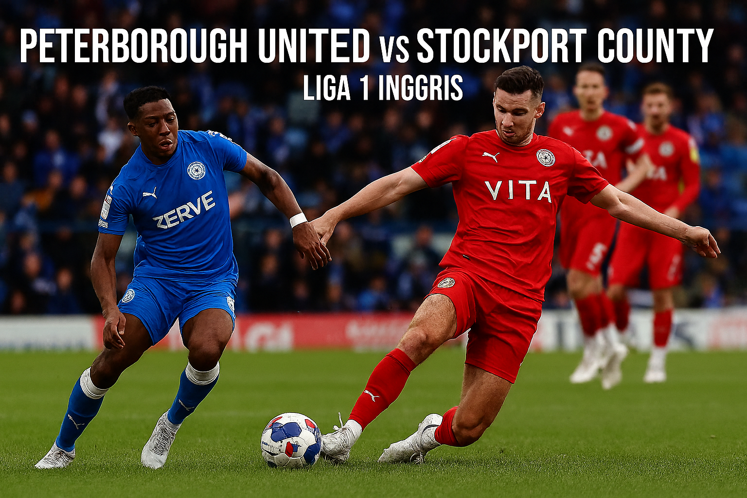 Pertandingan Peterborough vs Stockport County Live di Score808 - Duel Seru Liga Inggris yang Tak Boleh Dilewatkan