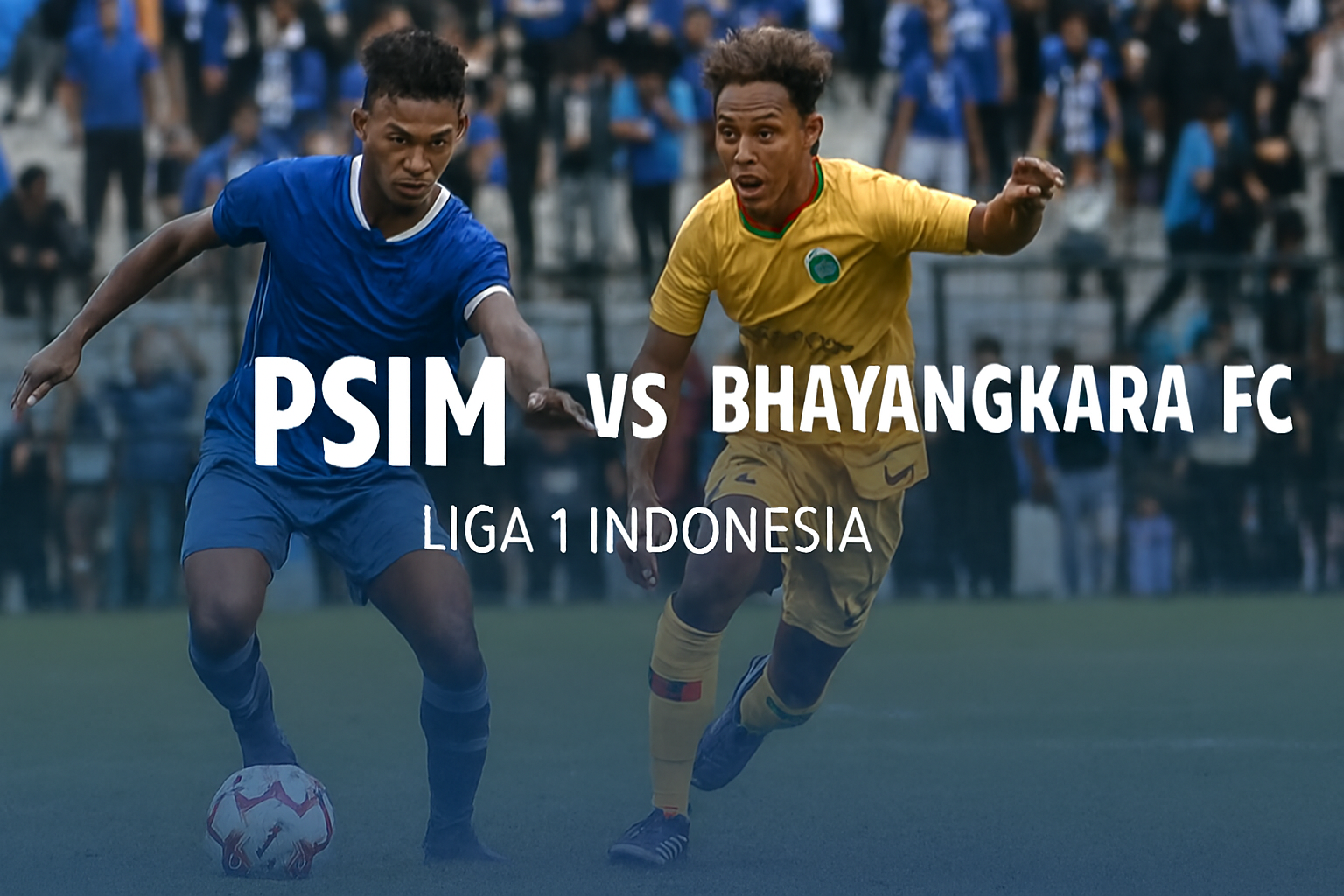 PSIM vs Bhayangkara FC Big Match Liga 1 Pukul 15.30 WIB – Score808 Siap Menayangkan Perjuangan Seru Kedua Tim