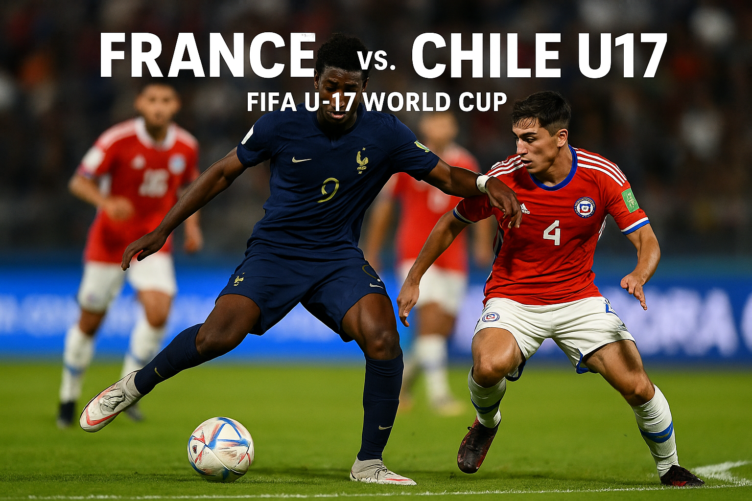 Score808 : France U17 Siap Tantang Chile U17 Malam Ini Pukul 22.45 WIB