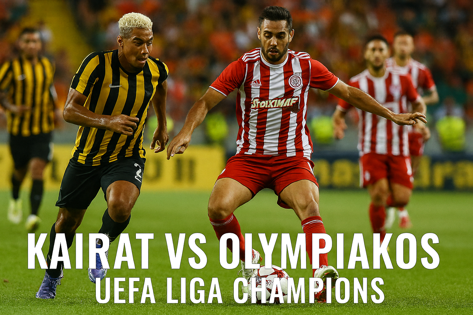Score808 : Laga Kairat vs Olympiakos Malam Ini Diprediksi Super Ketat