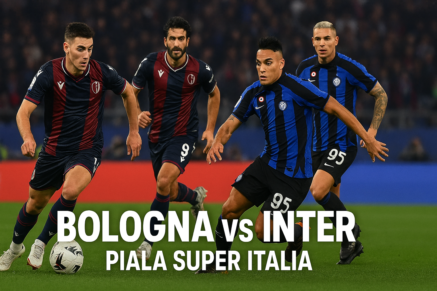 Score808 Tayang Dini Hari: Bologna vs Inter Piala Super Italia, Saksikan Pertandingannya!