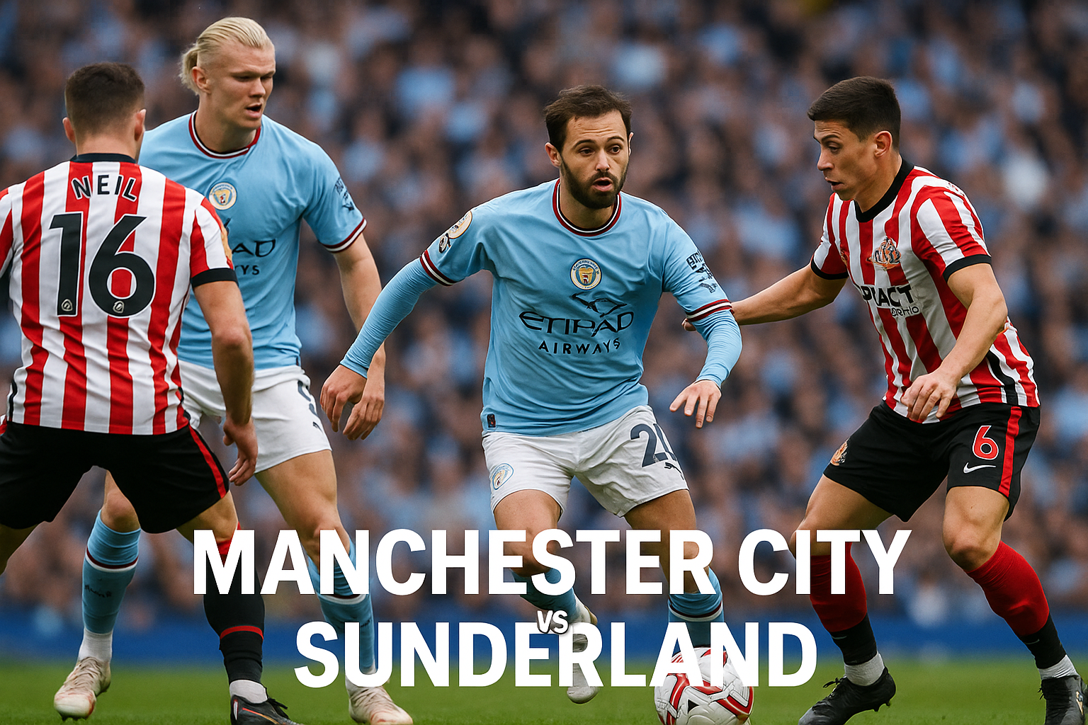 Streaming HD Man City vs Sunderland Liga Inggris Malam Ini — Eksklusif Score808 yang Tidak Boleh Dilewatkan