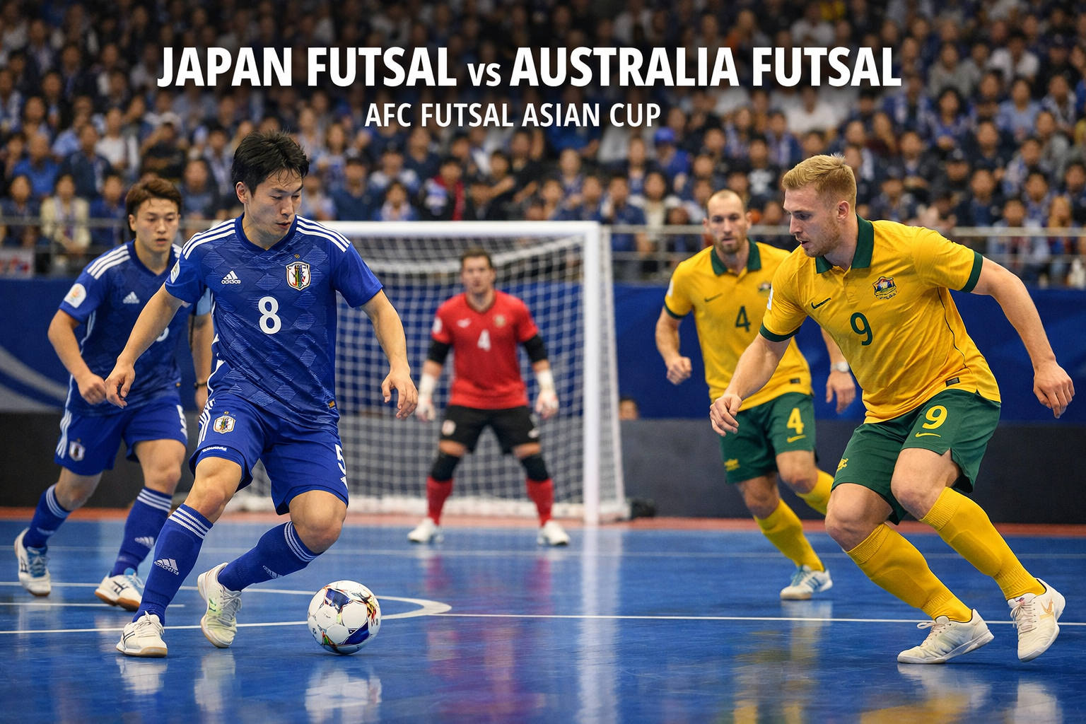 AFC Futsal Asian Cup Sore Ini: Japan Futsal vs Australia Futsal Pukul 15.00 WIB Versi Score808