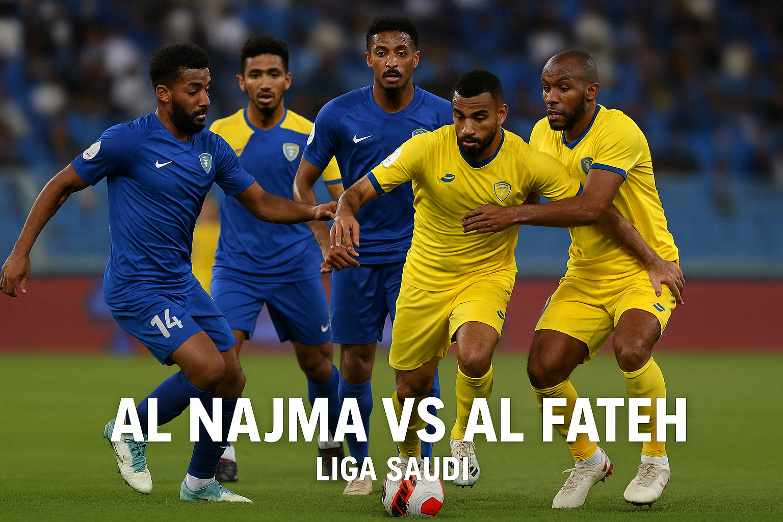 Al Najma vs Al Fateh Liga Saudi Malam Ini 20.40 WIB: Prediksi Skor dan Jala...