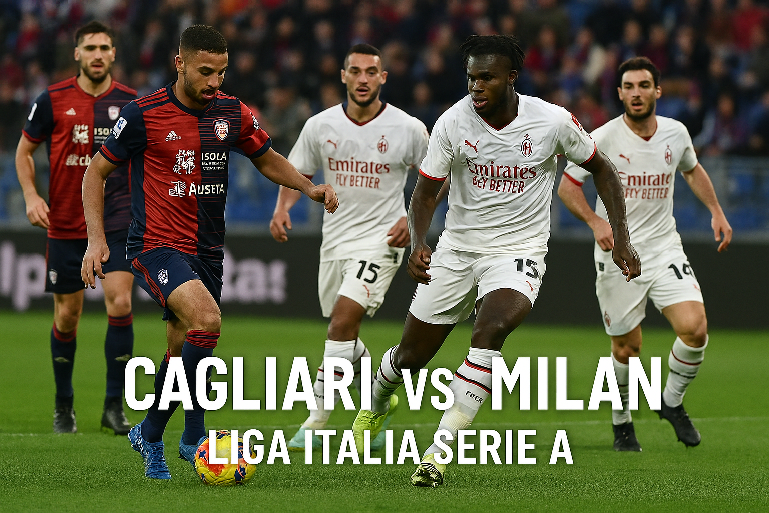 Cagliari vs Milan Liga Italia Serie A Dini Hari Ini 02.45 WIB Score808 Hadirkan Siaran Langsung - Duel Seru di Tanah Bernyanyi