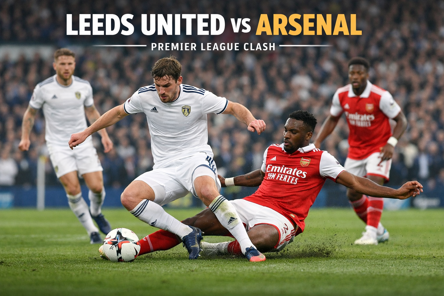 Laga Leeds United vs Arsenal Liga Inggris Malam Ini Pukul 22.00 WIB Semakin Menarik di Score808 - Prediksi dan Analisis Terkini