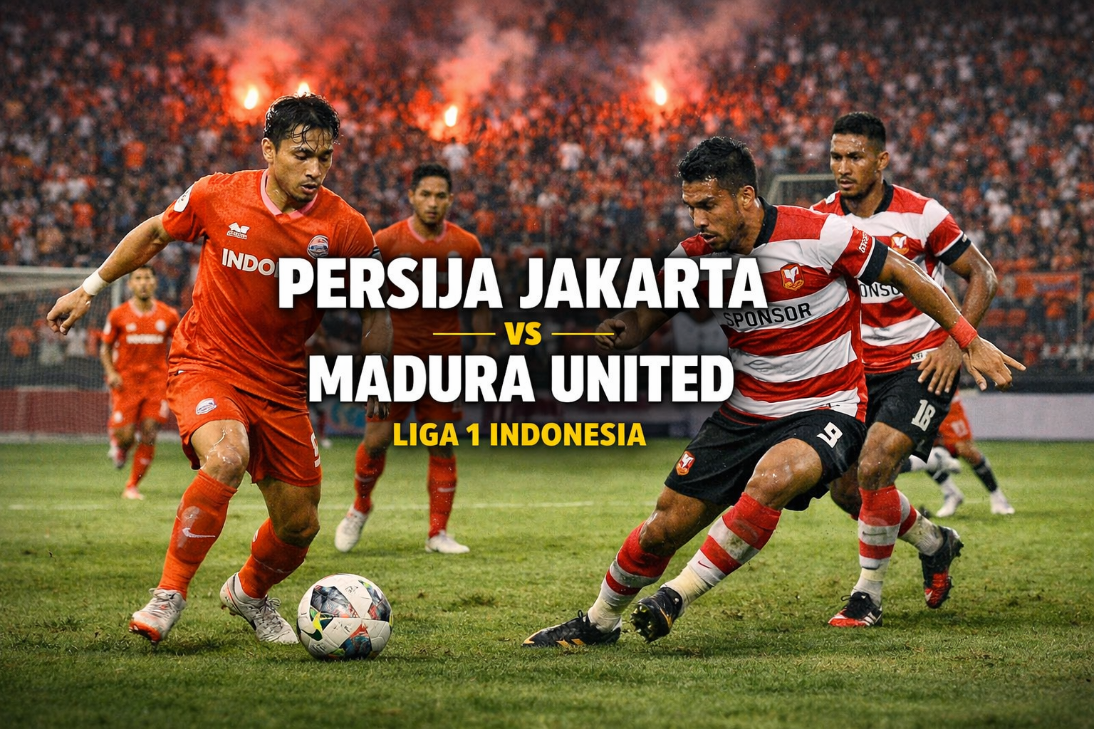 Saksikan Persija Jakarta vs Madura United Liga 1 Indonesia Malam Ini 19.00 ...