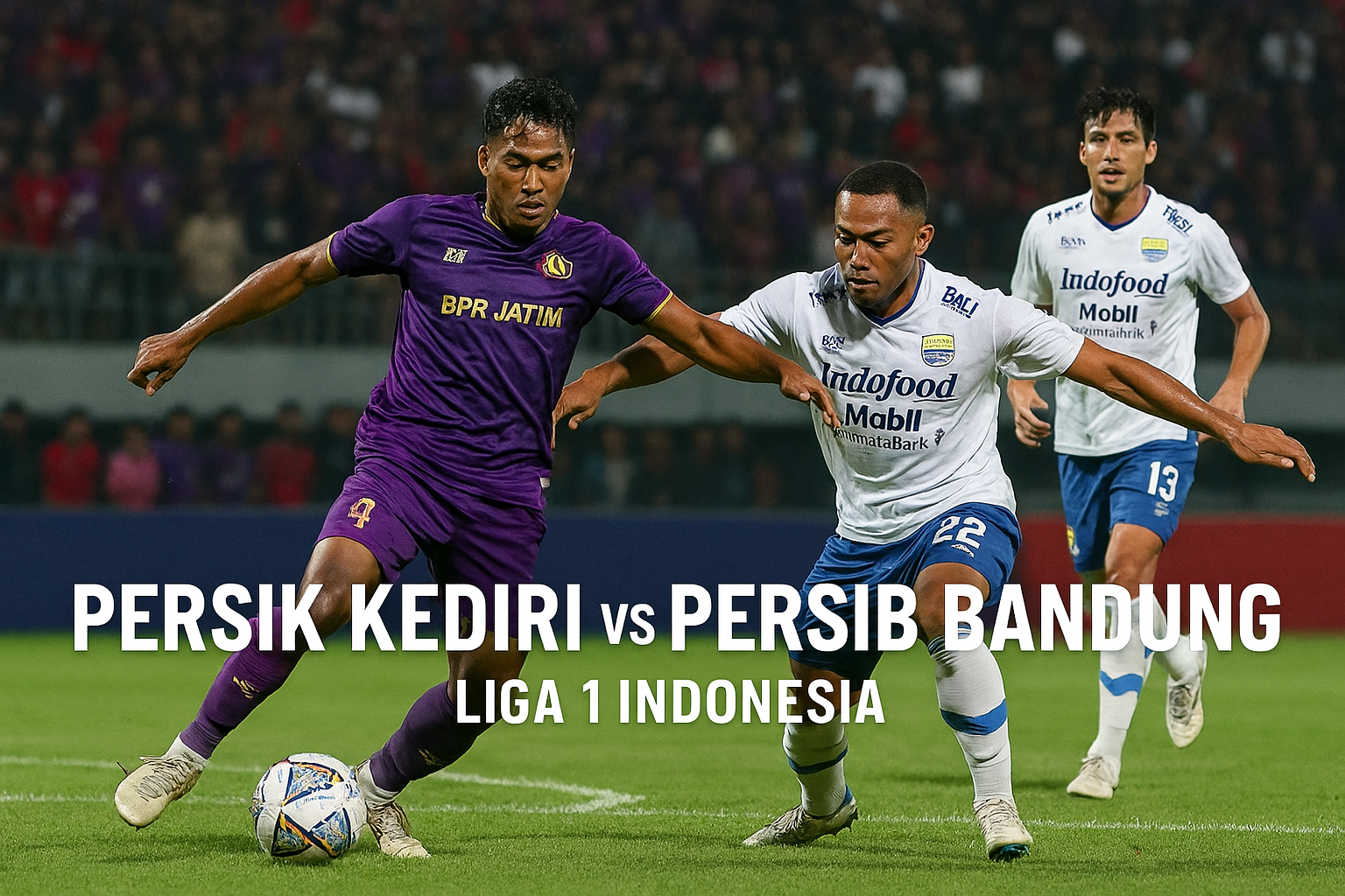 Score808 Hadirkan Big Match Persik Kediri vs Persib Bandung Malam Ini Pukul 19.00 WIB - Duel Seru yang Disambut Fans Sepak Bola Indonesia