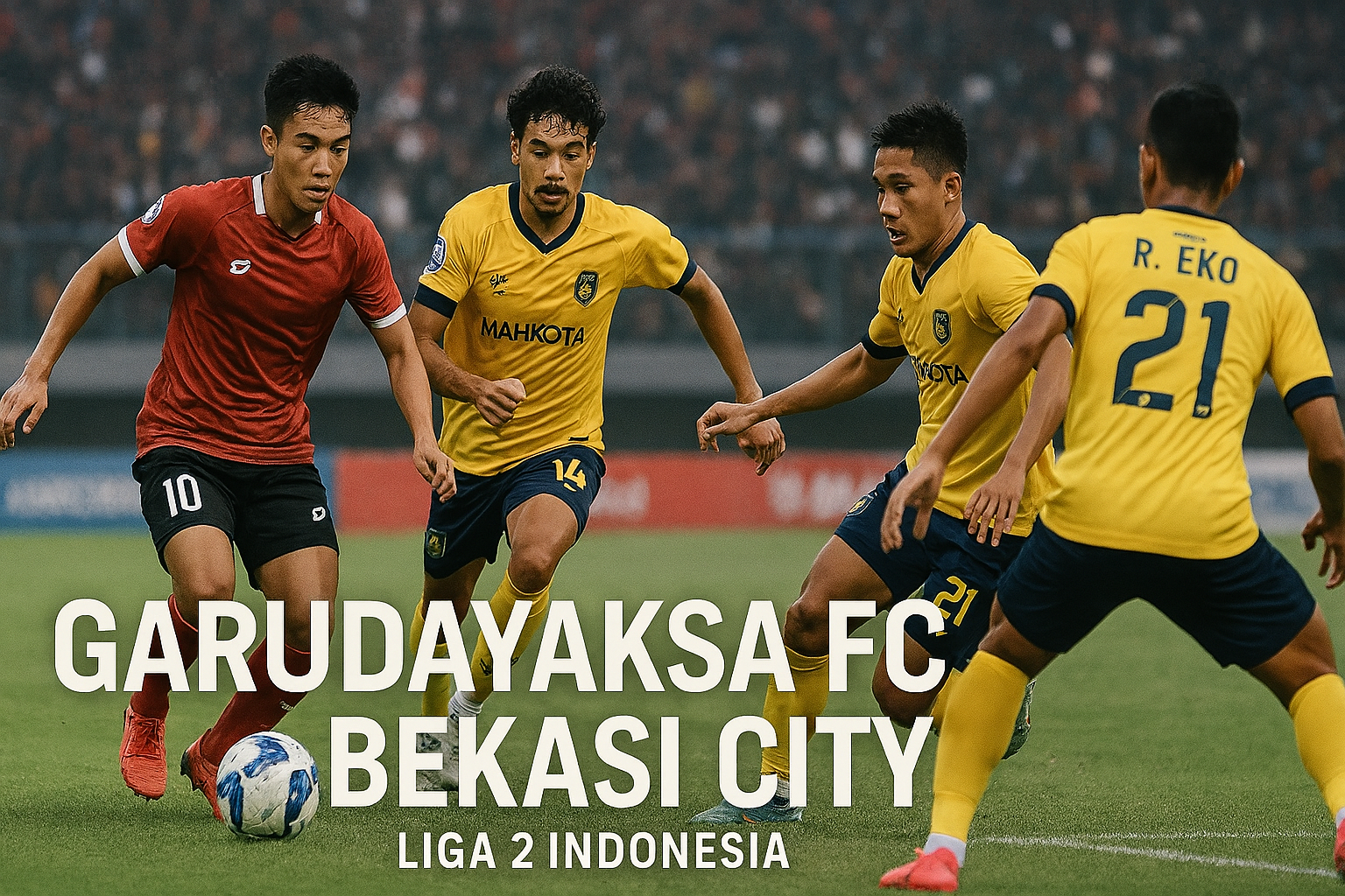 Score808 Live Football Liga 2: Garudayaksa FC Hadapi Bekasi City - Penampilan Menarik!