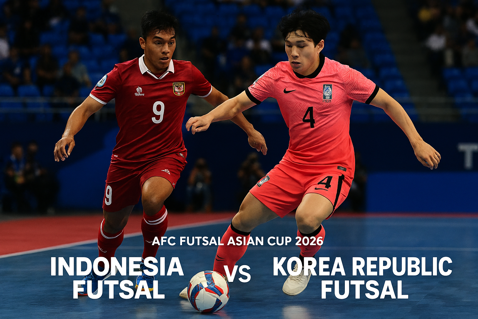 Score808 Sajikan Duel Asia Indonesia Futsal Kontra Korea Republic Malam Ini - Pertarungan Seru di Lapangan Internasional