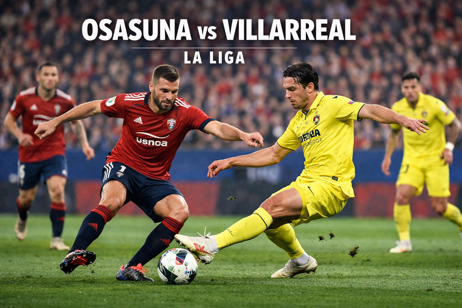 Score808 Sajikan Duel Seru Osasuna vs Villarreal - Pertempuran Sengit di La Liga yang Memukau Penonton