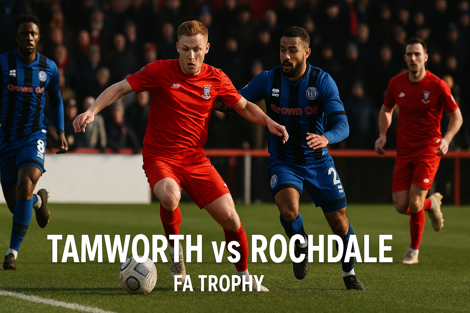 Score808 Siarkan Duel Tamworth vs Rochdale di Trophy FA Malam Ini - Perjuangan Seru Dua Tim dalam Piala FA Inggris