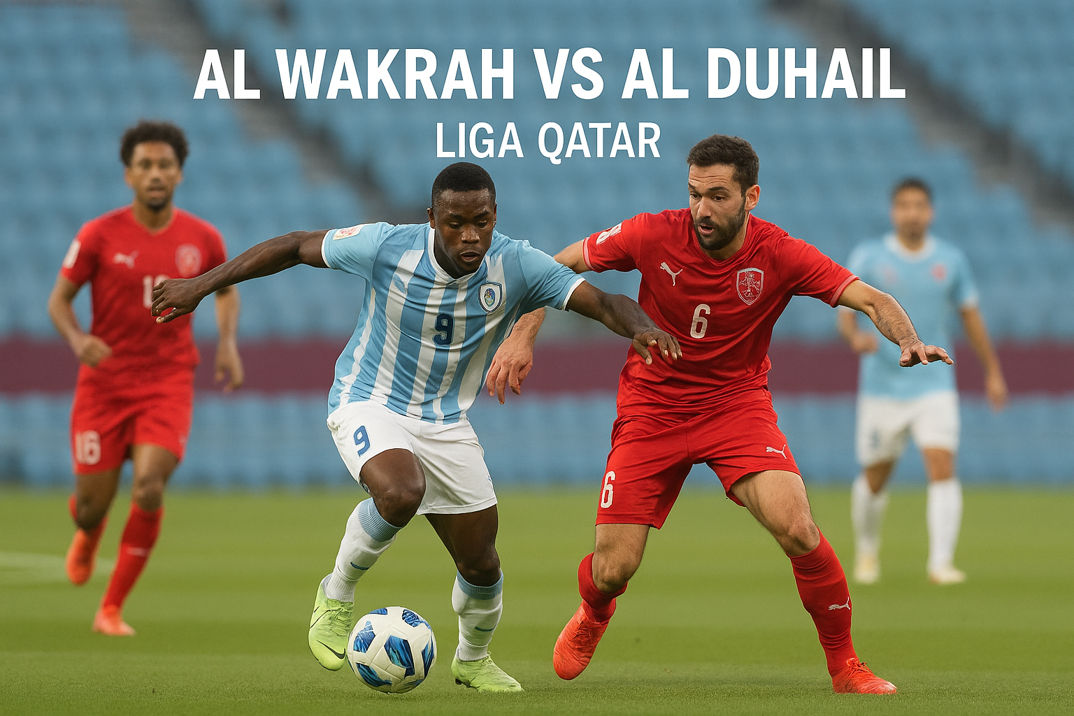 Score808 Streaming Al Wakrah vs Al Duhail Liga Qatar Malam Ini 21.30 WIB Ta...