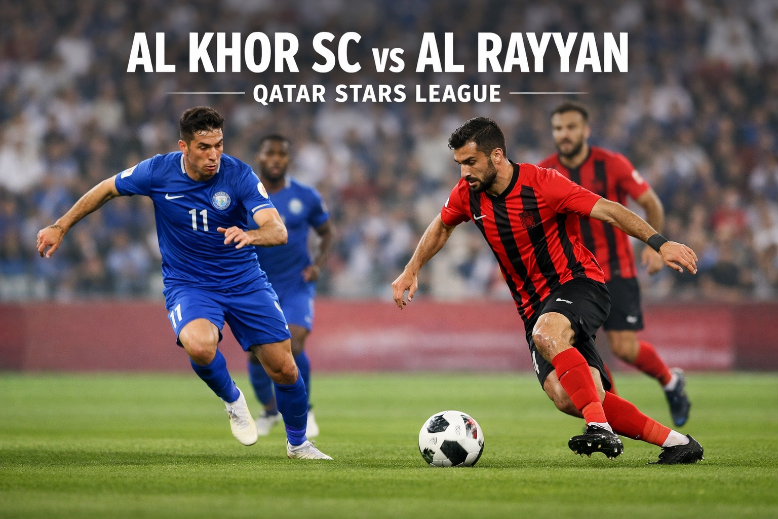 Score808 Update Malam Ini: Al Khor SC vs Al Rayyan 20.30 WIB, Siaran Langsu...