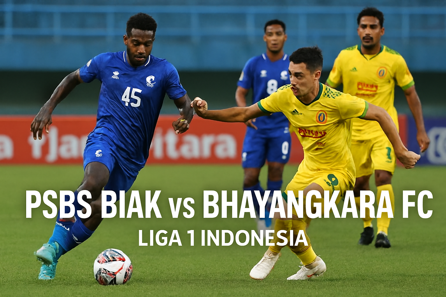 Sore Ini Liga 1 Memanas: PSBS Biak vs Bhayangkara FC Versi Score808 - Siaran Langsung & Prediksi