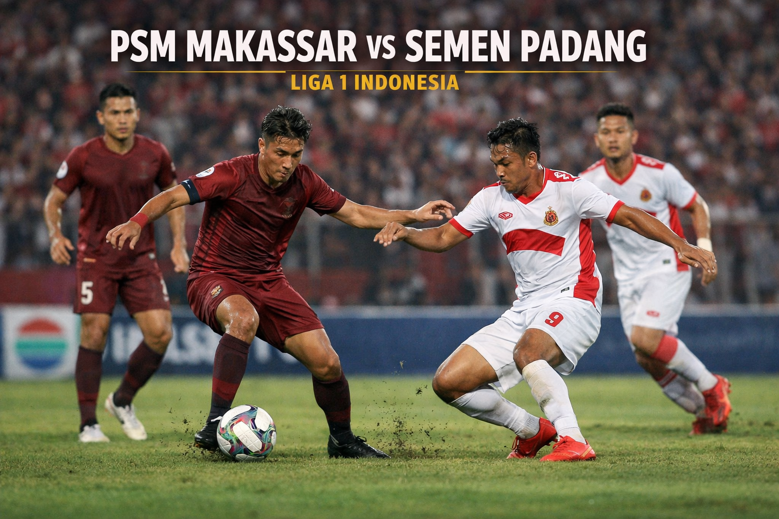 Big Match Pukul 19.00 WIB PSM Makassar vs Semen Padang - Penggemar Bola Pilih Score808