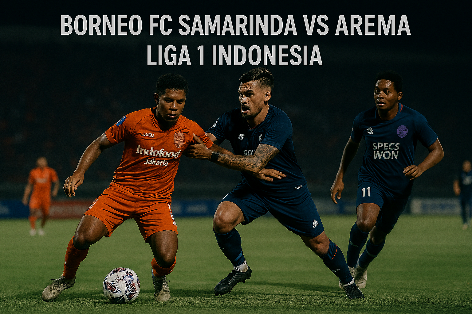 Borneo FC Samarinda vs Arema Liga 1 Indonesia Malam Ini: Drama 90 Menit Versi Score808
