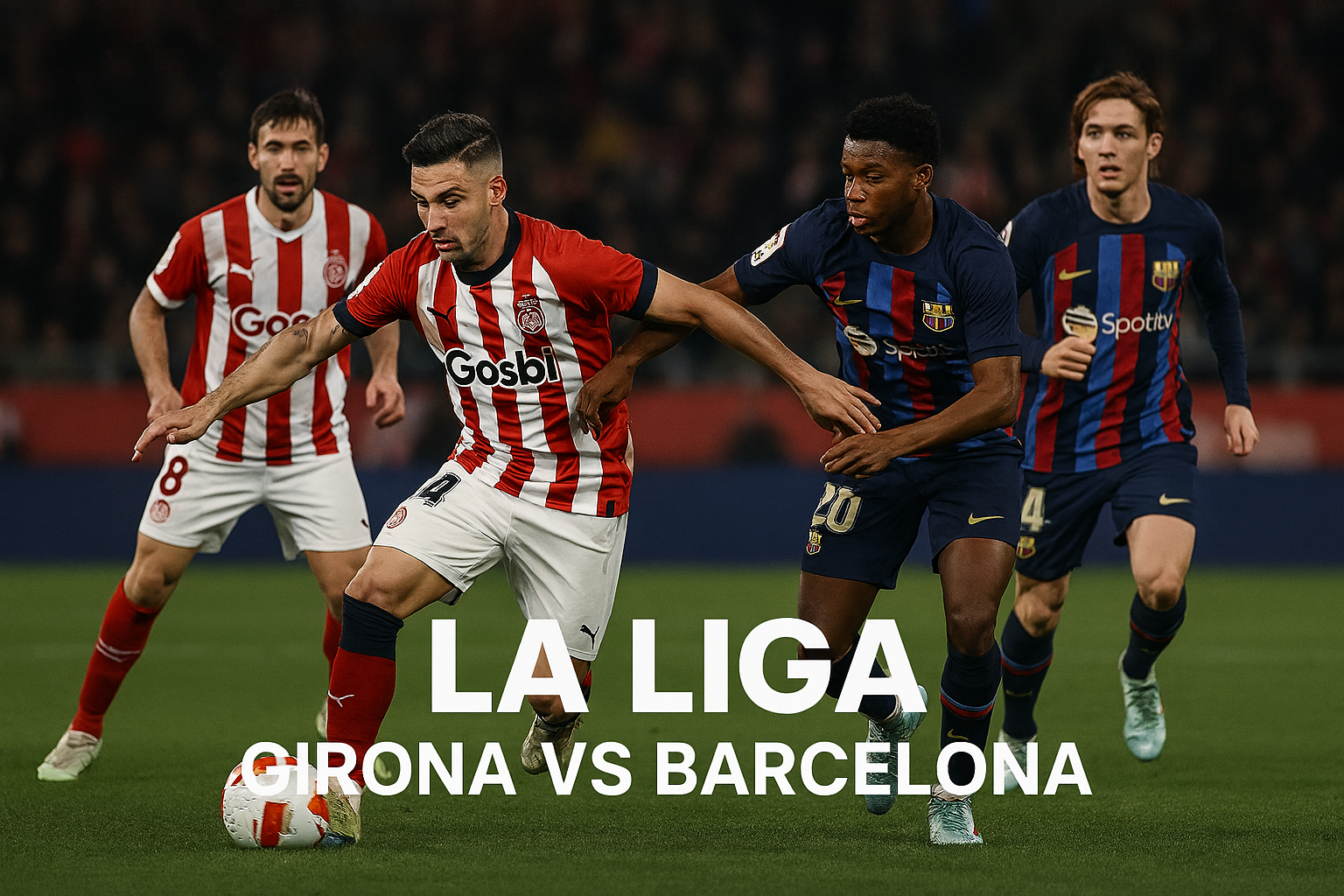 Laga Panas Girona vs Barcelona La Liga 03.00 WIB Dini Hari Ini Bisa Disaksikan via Score808 - Duel Seru di Klasemen dan Prestise La Liga