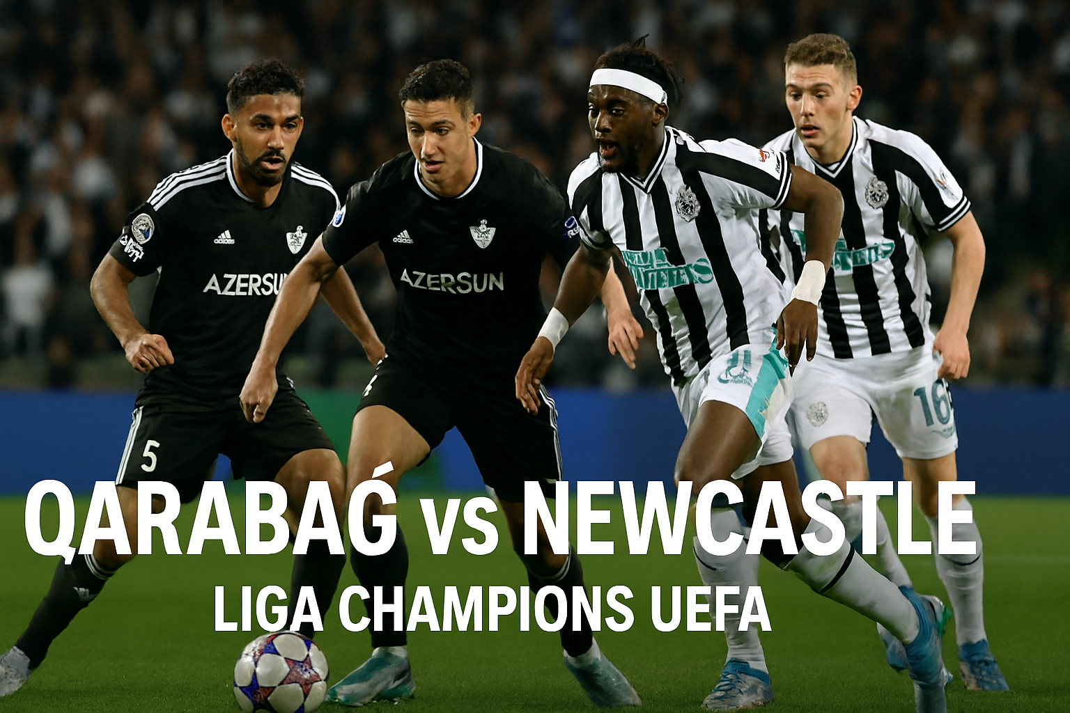 Laga Panas Qarabag vs Newcastle Liga Champions UEFA Dini Hari Ini Pukul 00.45 WIB Live di Score808 - Pertempuran Seru di Kompetisi Eropa yang Tak Boleh Dilewatkan