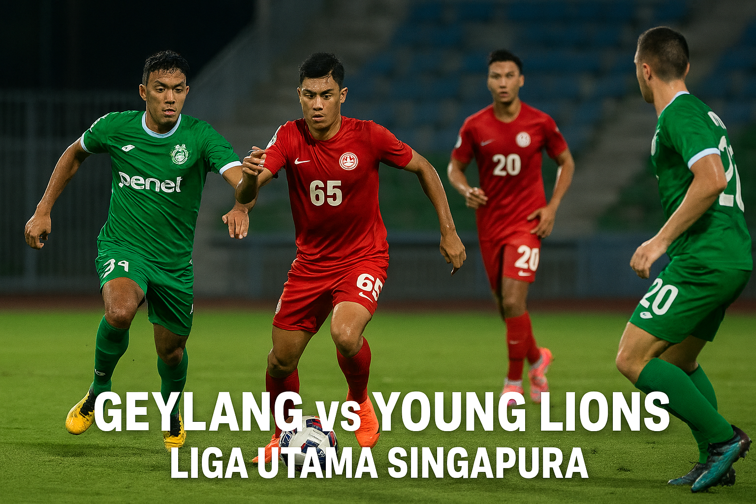 Malam Penentuan! Geylang vs Young Lions Liga Utama Singapura Disiarkan Score808 yang Dinanti