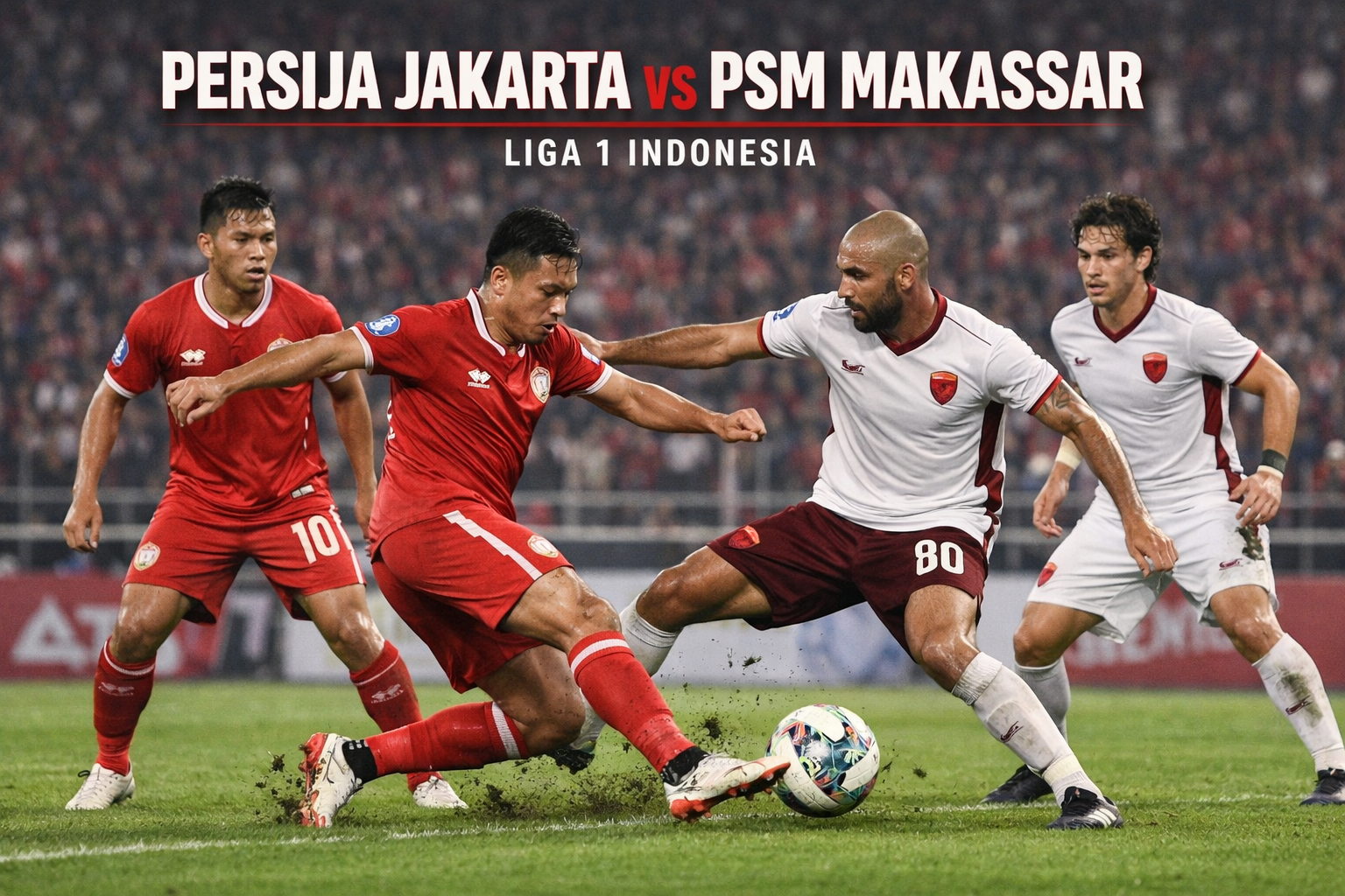 Persija Jakarta vs PSM Makassar Liga 1 20.30 WIB Malam Ini Jadi Ajang Pembuktian Kekuatan Tim