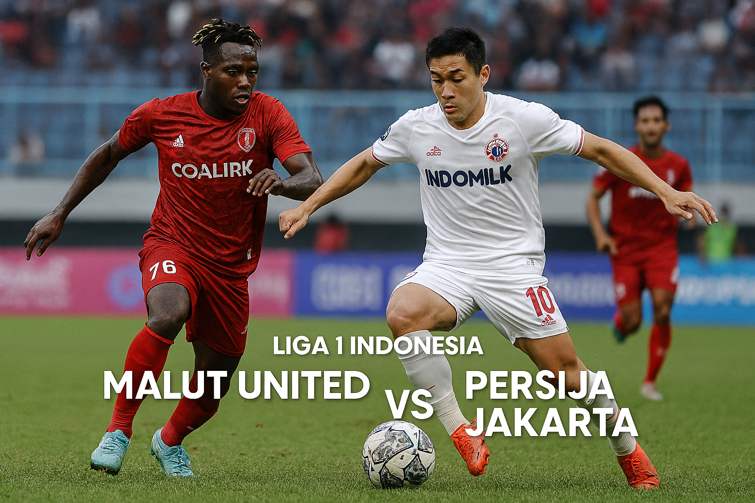 Pertandingan Panas Liga 1 Indonesia Malut United vs Persija Jakarta Malam Ini Pukul 19.00 WIB Live di Score808 - Duel Seru yang Menentukan Nasib Kedua Tim