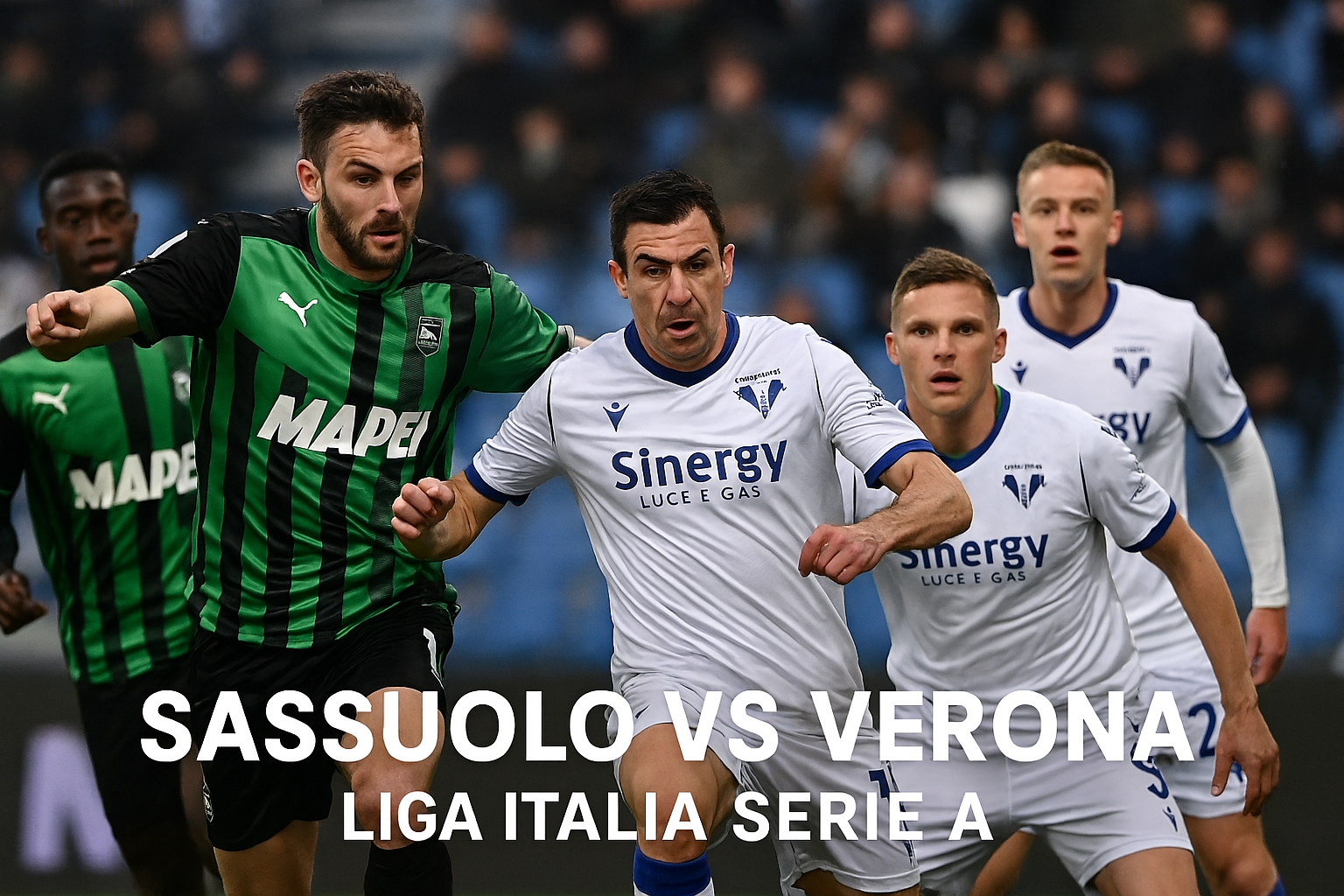 Sassuolo vs Verona Serie A 02.45 WIB - Pertandingan Sarat Gengsi Tayang di Score808