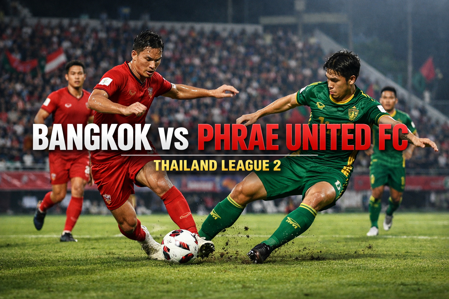Score808 Streaming Bangkok vs Phrae United FC Liga 2 Thailand Malam Ini Jam 19.00 WIB dengan Pertarungan Sengit - Saksikan Duel Hidup di Indonesia!