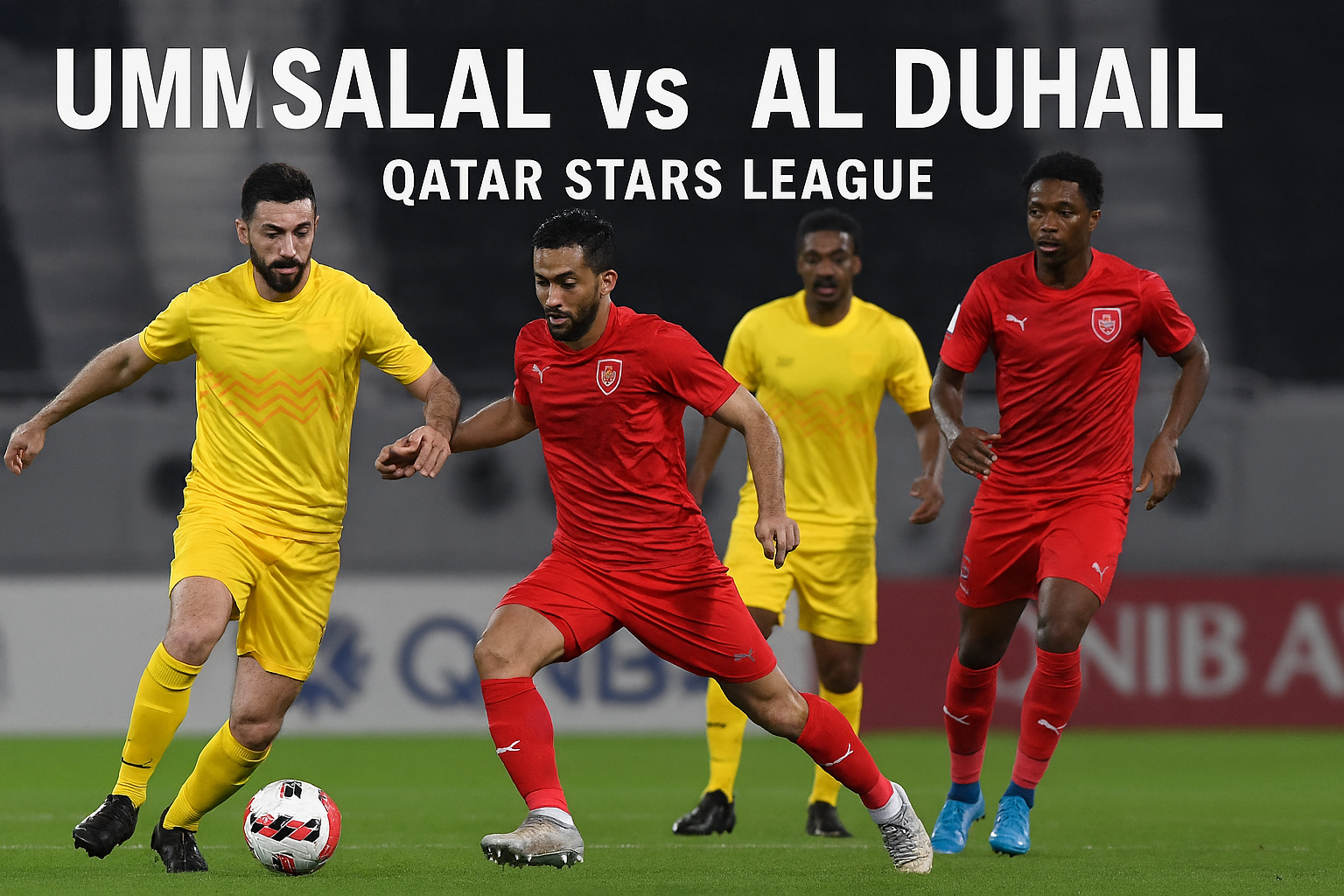 Score808 Tampilkan Pertarungan Sengit Umm Salal vs Al Duhail di Qatar Stars League Malam Ini – Duel Seru Menanti Penggemar Sepak Bola Qatar
