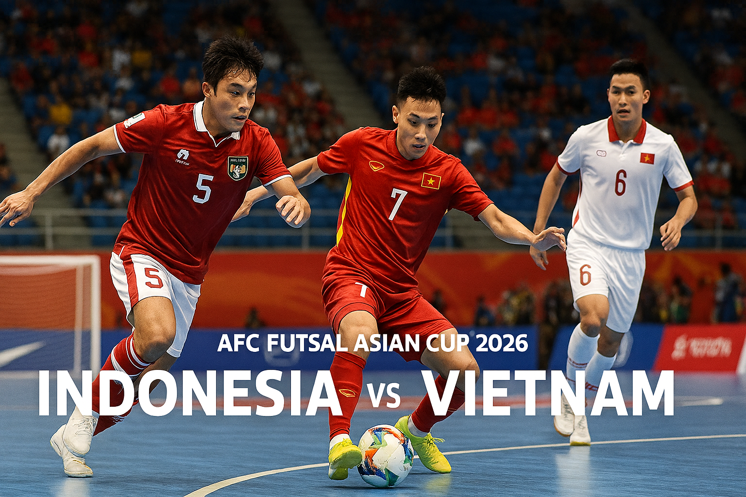 Score808 Update Laga Indonesia vs Vietnam AFC Futsal 2026 - Momen Kebangkitan Garuda Dimulai Malam Ini!