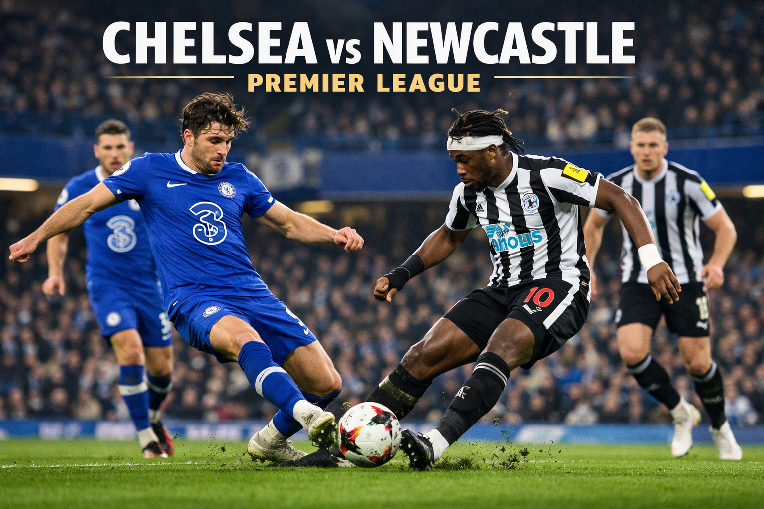 Chelsea vs Newcastle Liga Inggris Malam Ini Jam 00.30 WIB Menjadi Sajian Menarik di Score808 – Prediksi dan Analisis Mendalam