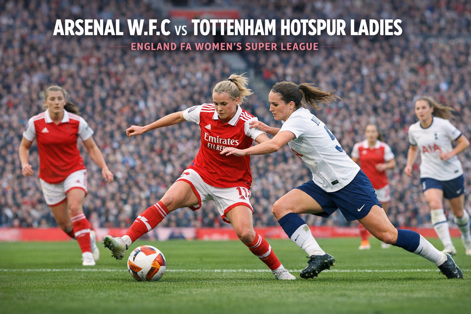 Jadwal Arsenal W.F.C vs Tottenham Hotspur Ladies Dini Hari Ini Jam 00.30 WIB FA Women’s Super League - Pertandingan Seru Menanti Fans Sepak Bola Wanita