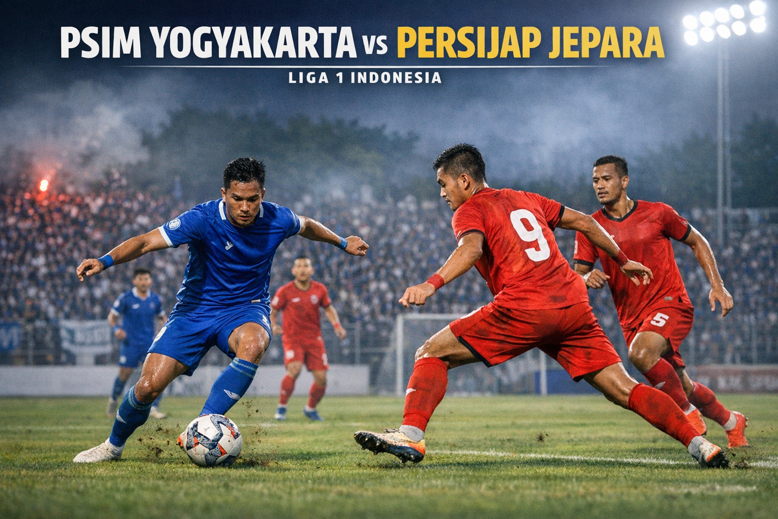 Menanti Laga PSIM Yogyakarta vs Persijap Jepara Liga 1 Indonesia Malam Ini 20.30 WIB - Analisis Menarik Versi Score808