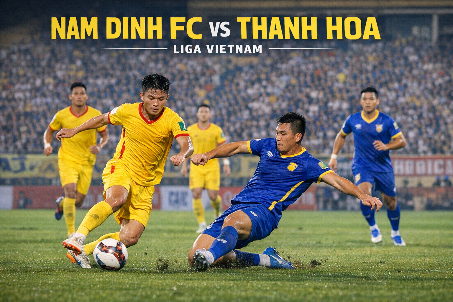 Nam Dinh FC vs Thanh Hoa Sore Ini di Liga Vietnam Jadi Duel Menarik - Score808 Ungkap Statistik Penting
