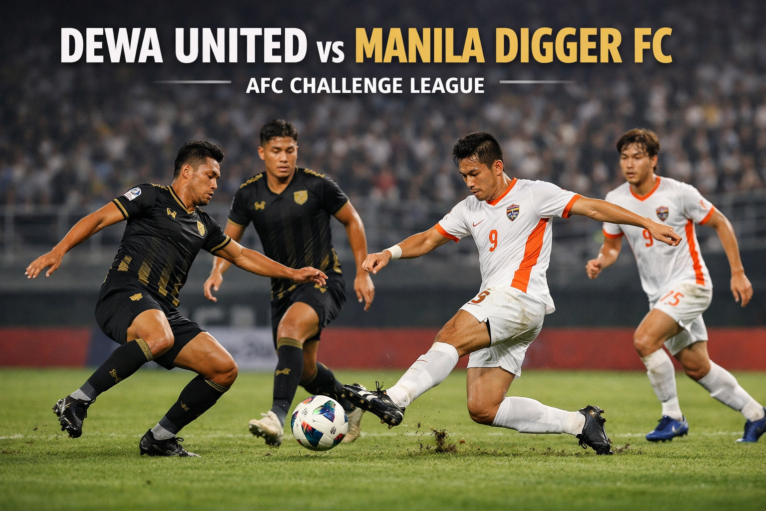 Pertandingan Dewa United vs Manila Digger FC 20.30 WIB di AFC Challenge League Jadi Sorotan Utama Score808 Malam Ini - Pertandingan Seru Antara Klub Indonesia dan Filipina Menarik Perhatian Fans Sepak Bola Internasional