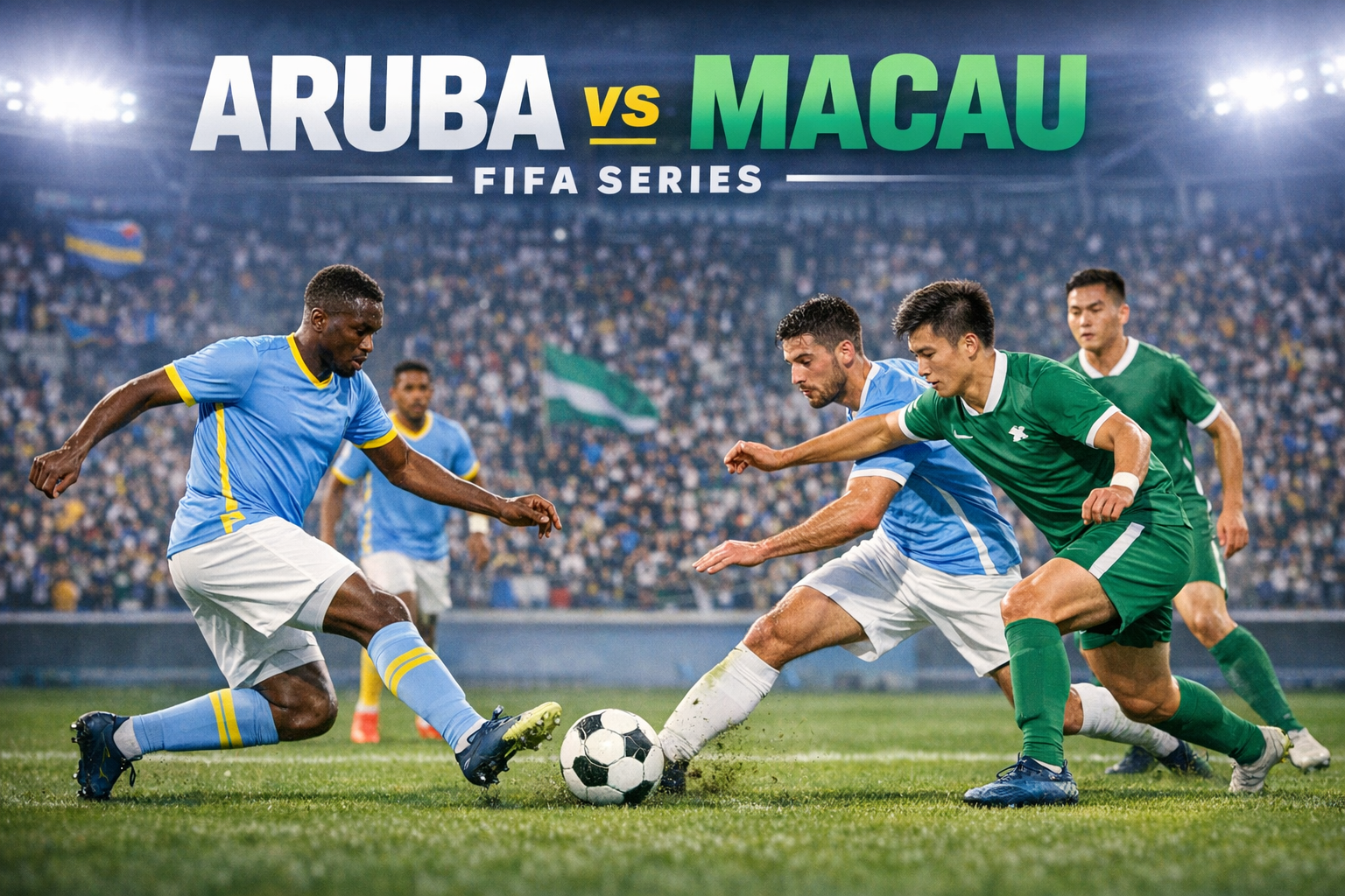 Score808 Hadirkan Sensasi Laga Aruba vs Macau FIFA Series Sore Ini dengan Kick Off 18.30 WIB - Saksikan Perjudian Seru di Dunia Virtual