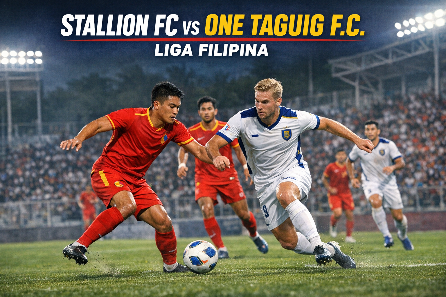 Score808 Tampilkan Analisis Laga Stallion FC vs One Taguig F.C. Liga Filipina Malam Ini Pukul 19.30 WIB - Prediksi Kemungkinan Hasil dan Strategi Kedua Tim