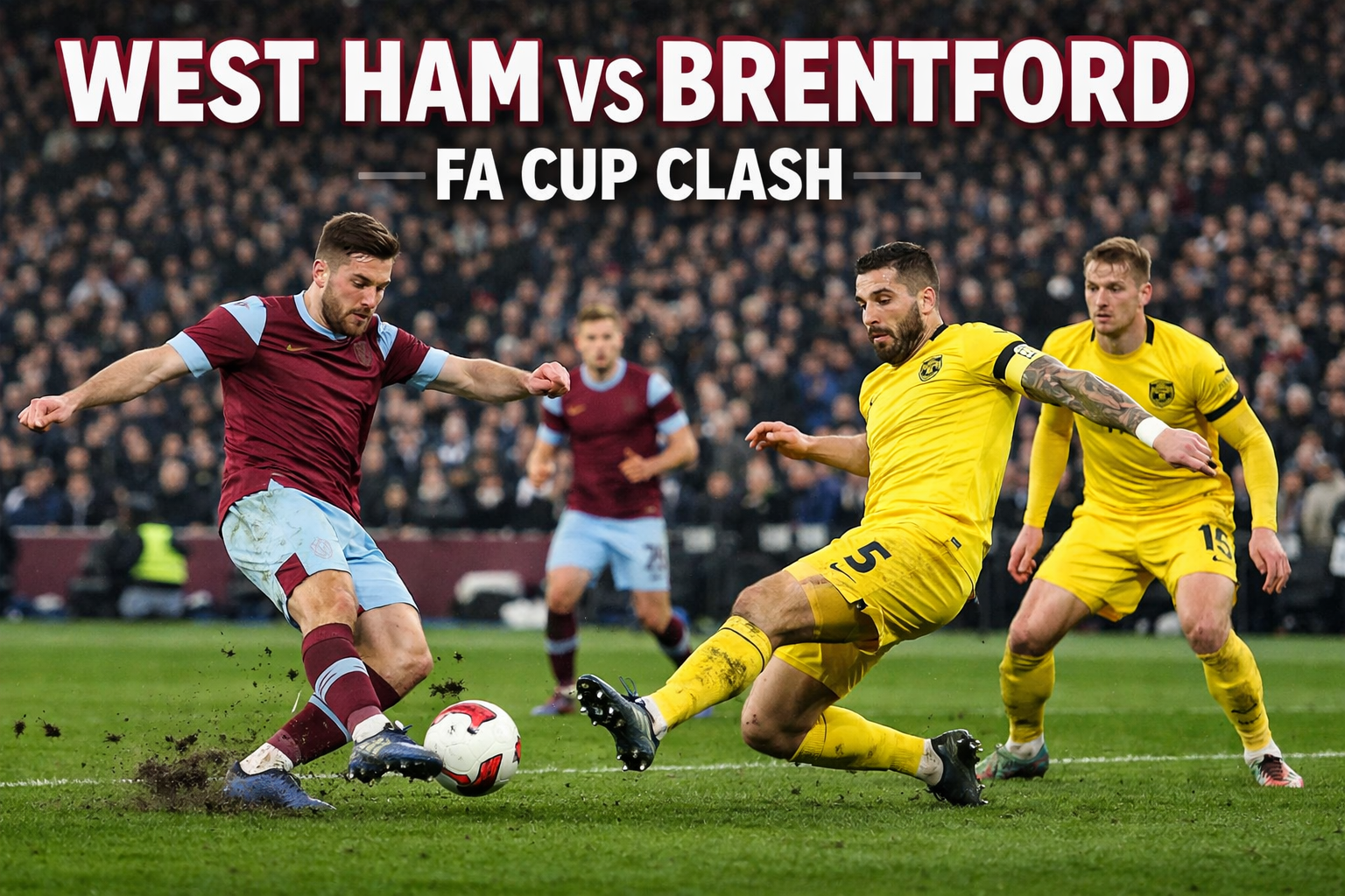 Siaran Langsung West Ham vs Brentford FA Cup 02.30 WIB Dini Hari Ini - Update Skor di Score808
