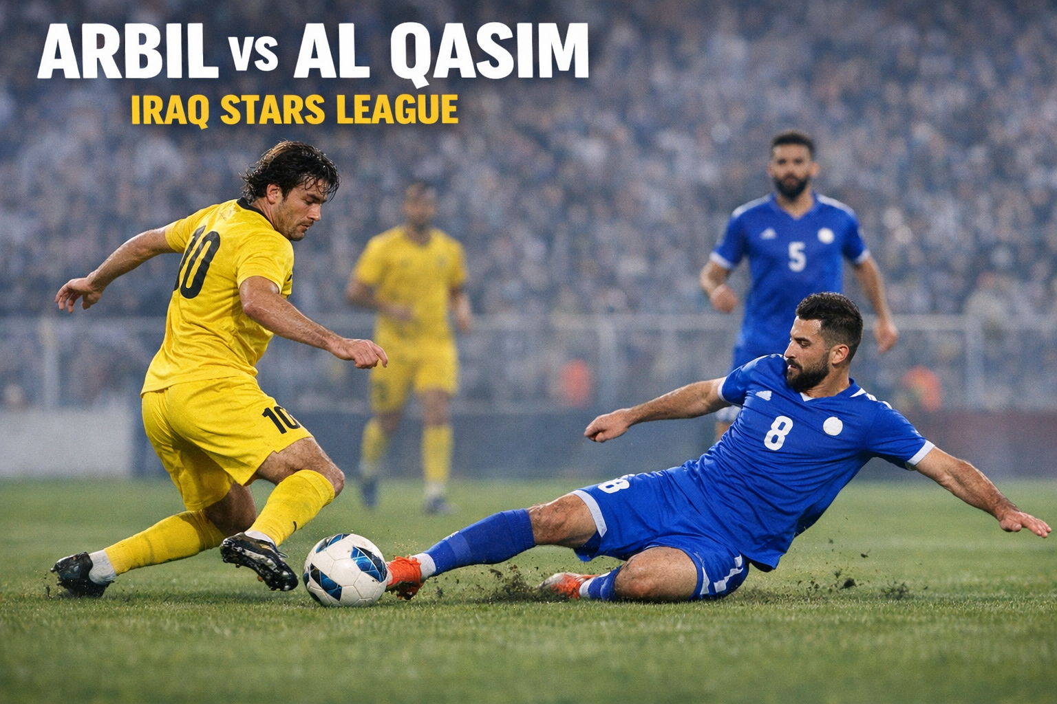 Arbil vs Al Qasim Live Iraq Stars League Malam Ini Pukul 21.00 WIB - Score808 Sediakan Akses Gratis