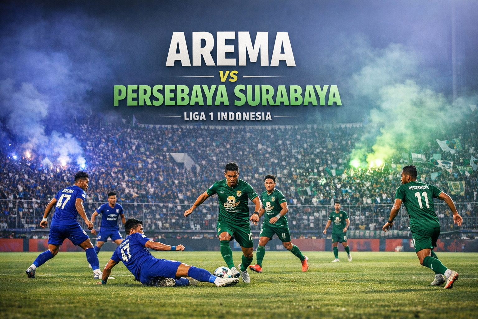 Arema FC vs Persebaya Liga 1 Indonesia Sore Ini Jam 15.30 WIB Disuguhkan Lebih Seru Bersama Score808