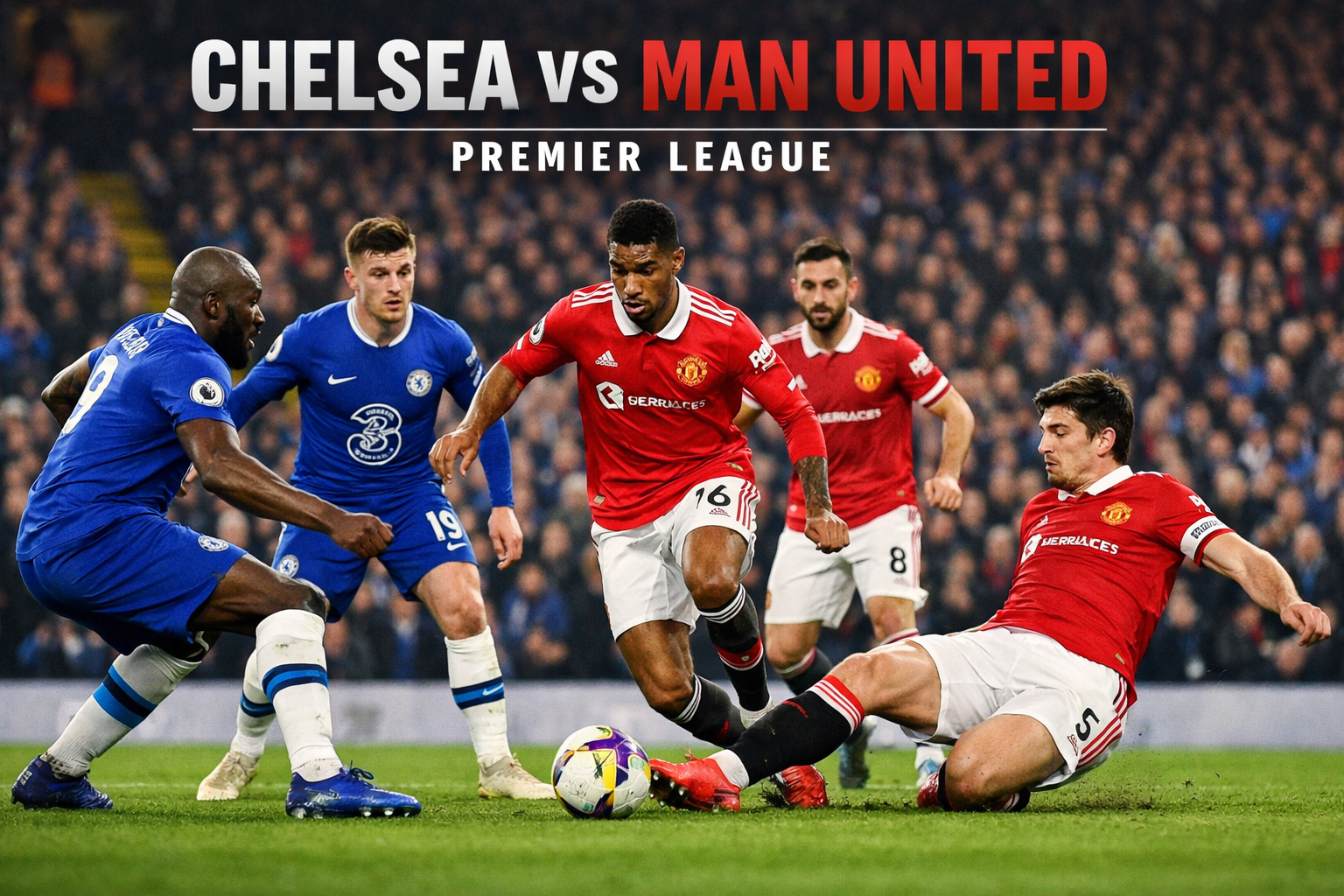 Chelsea vs Man United Liga Inggris Dini Hari Ini Pukul 02.00 WIB Dipastikan Penuh Drama di Score808