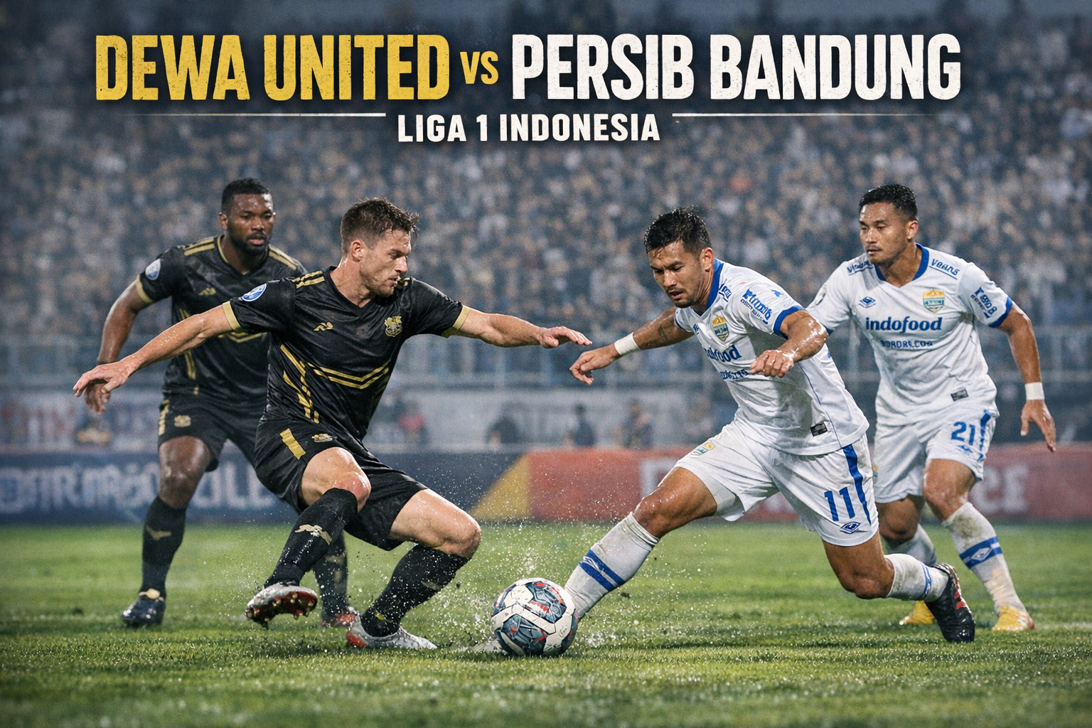 Dewa United vs Persib Bandung Liga 1 Indonesia Malam Ini Pukul 19.00 WIB Bisa Ditonton di Score808 dengan Aksi Seru