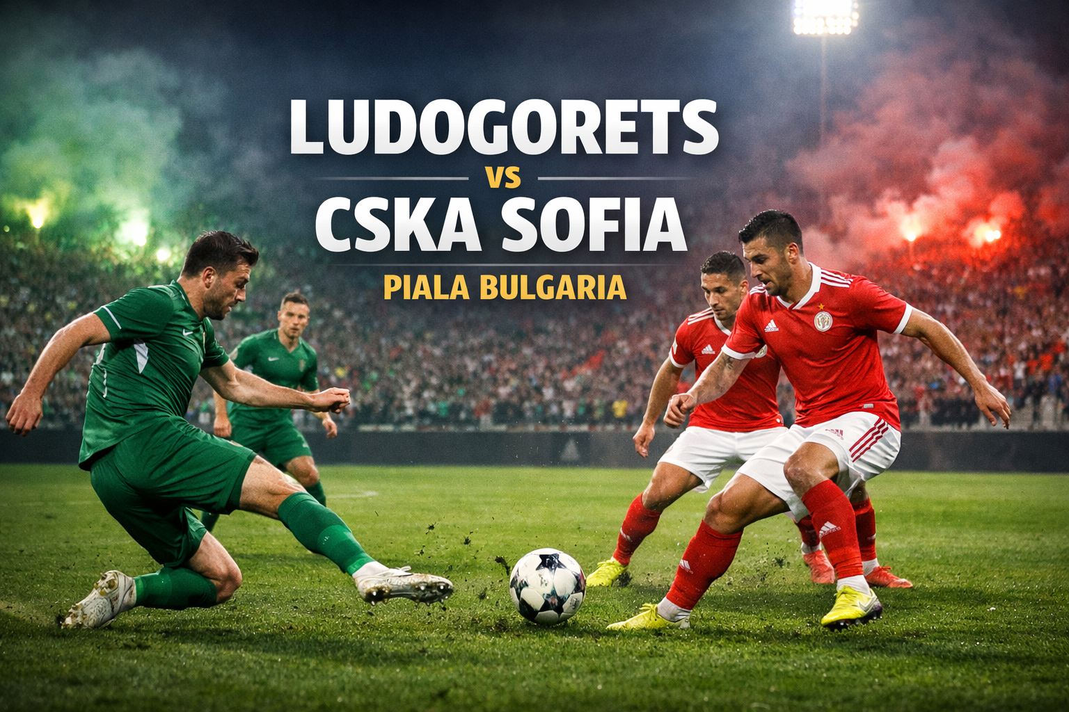 Duel Malam Ini Ludogorets vs CSKA Sofia Pukul 23.00 WIB di Piala Bulgaria Dibahas Score808