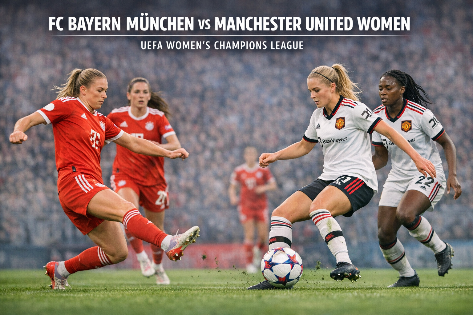 FC Bayern Munchen vs Manchester United Women di Liga Champions Wanita UEFA: Score808 Bahas Head to Head