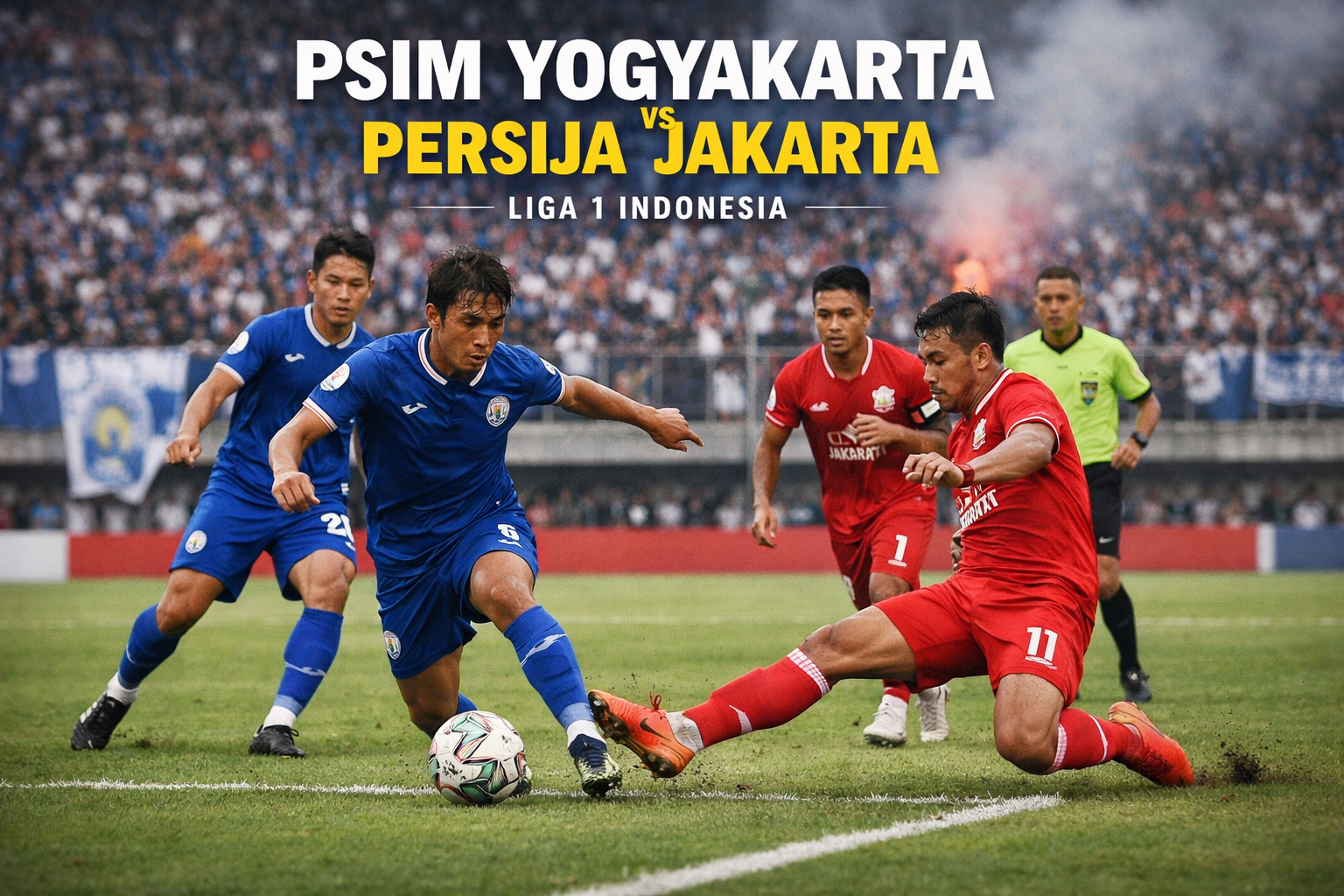Laga Penting PSIM Yogyakarta vs Persija Jakarta Liga 1 Indonesia Sore Ini Jam 15.30 WIB Disajikan Score808