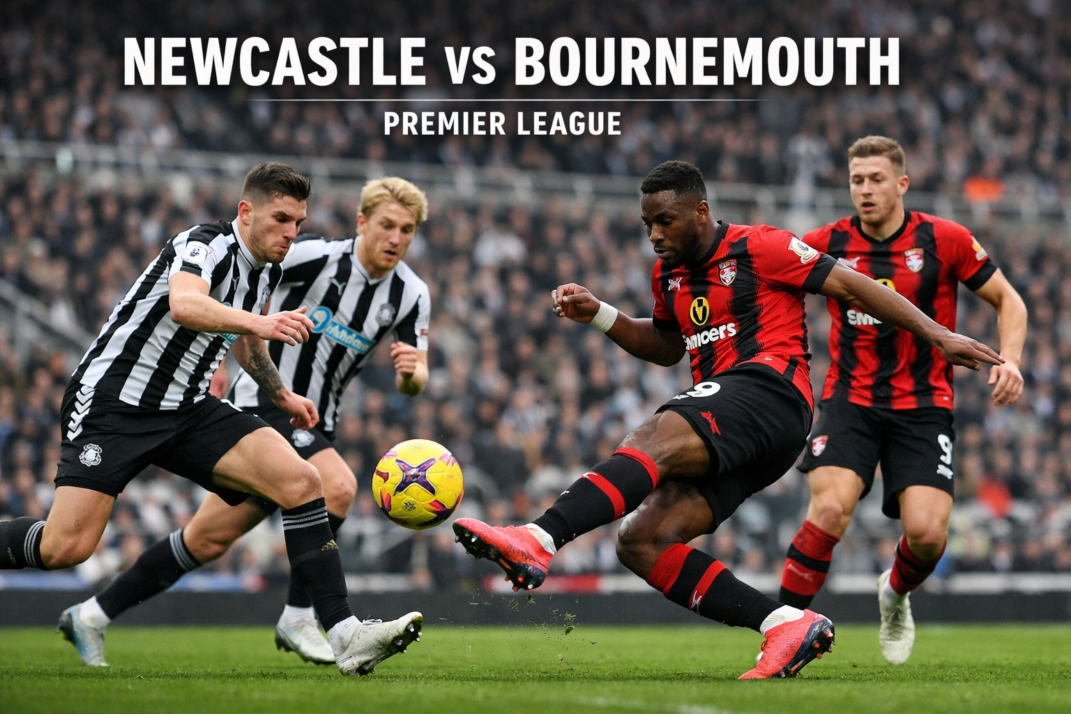 Newcastle vs Bournemouth 21.00 WIB Jadi Laga Krusial - Score808 Sajikan Analisa Mendalam