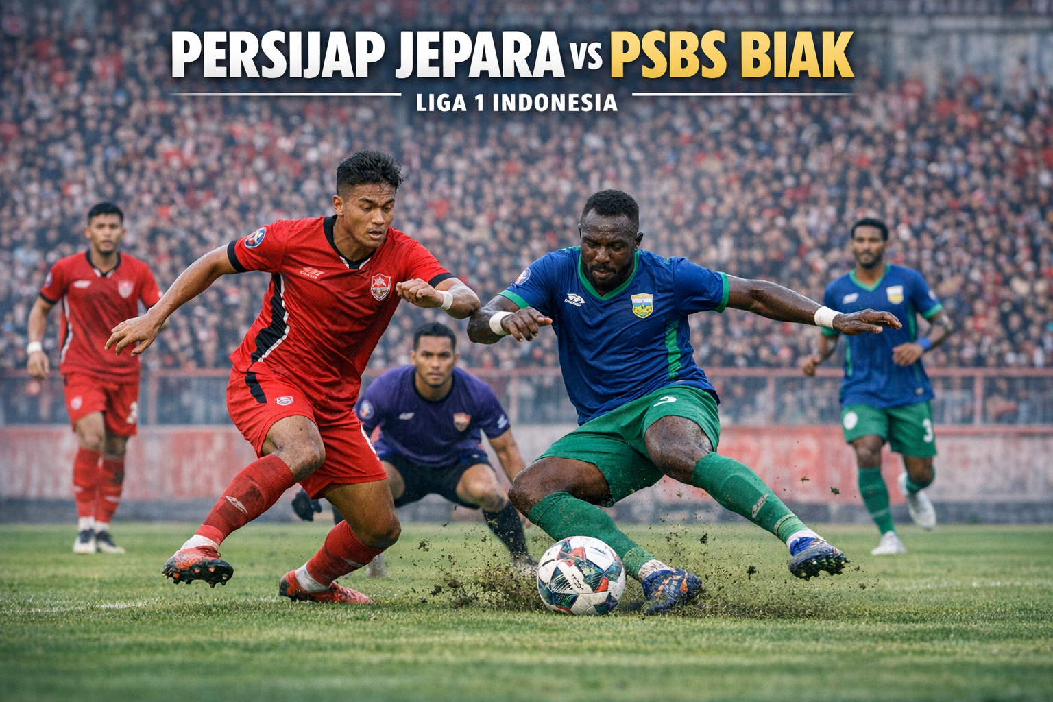 Persijap Jepara vs PSBS Biak Liga 1 Indonesia di Score808 Jadi Pertandingan Penentu Sore Ini